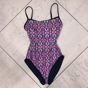 Colorful One-Piece Swimsuit